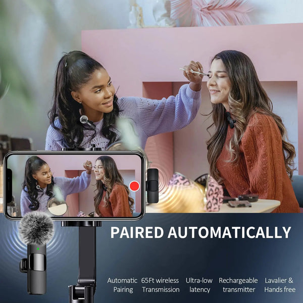 Wireless Lavalier Podcast Mic