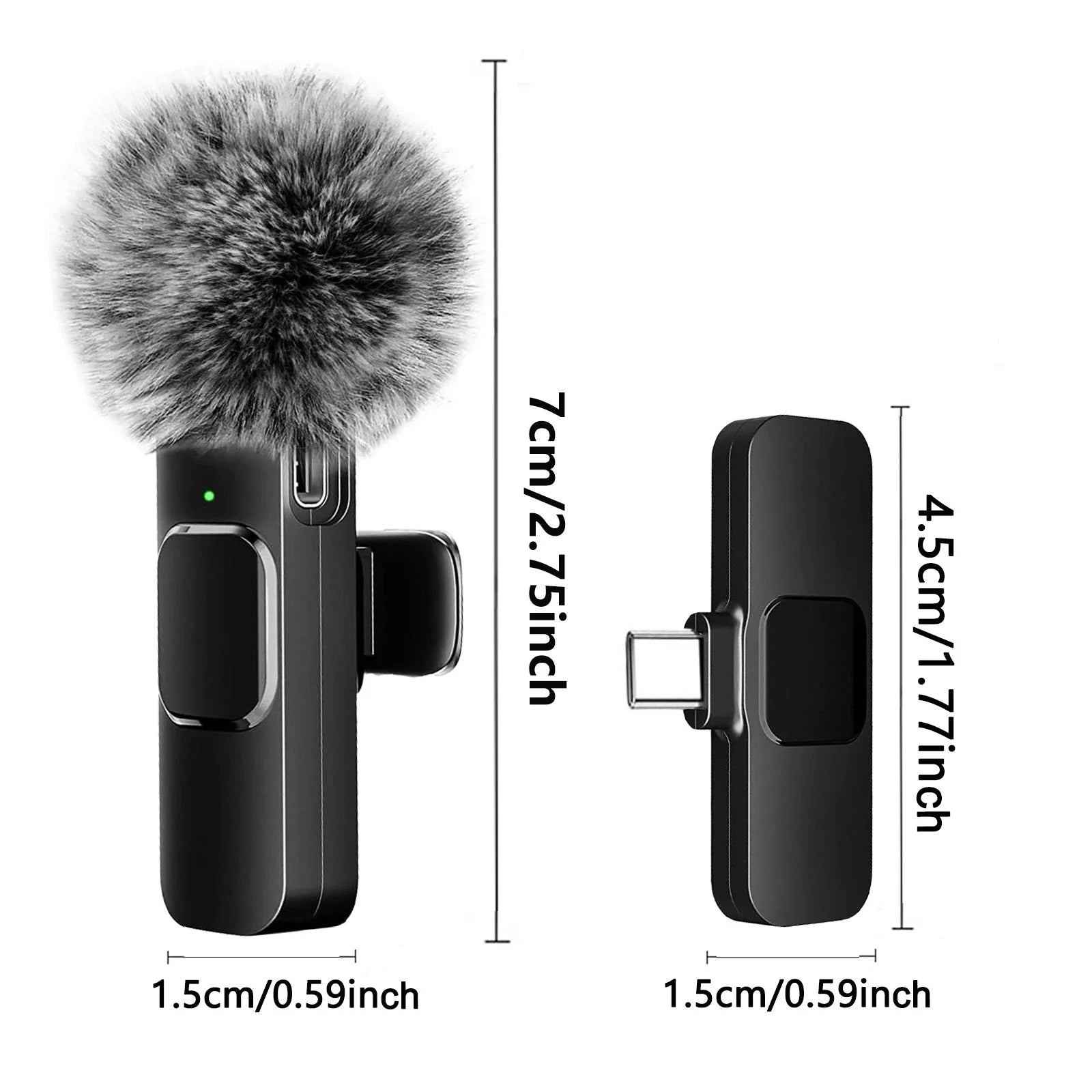 Wireless Lavalier Podcast Mic